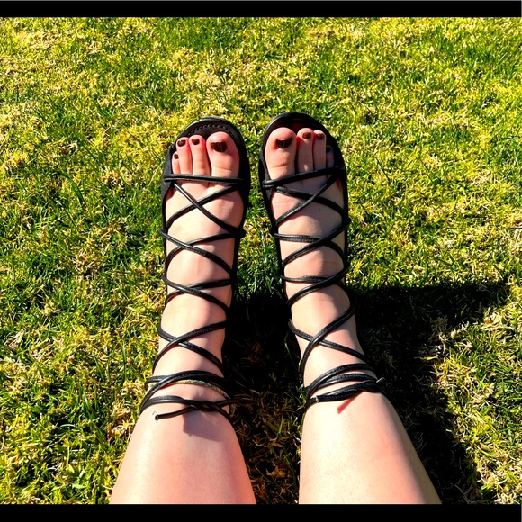 Steve Madden Lace Up Flats, size US 8 - rare! - Picture 1 of 6